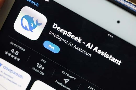 deepseek logo iphone 600